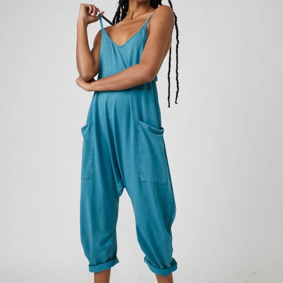 FP Movement Hot Shot Onesie in Hydro Blue - Picture 1 of 7